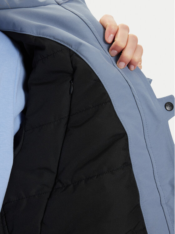 Didriksons Didriksons Parka Bente Wns Parka 504921 Niebieski Regular Fit