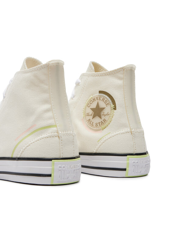 Converse Converse Modne superge Chuck Taylor All Star Color Pop Hi A07592C Bež