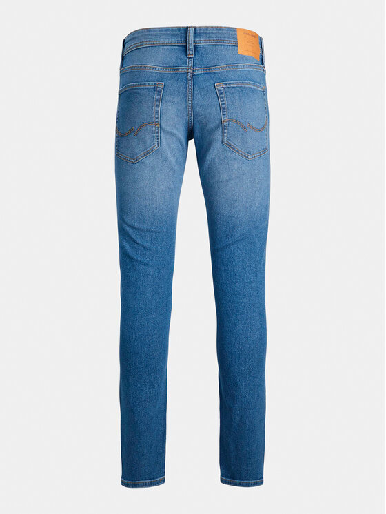 Jack&Jones Junior Jack&Jones Junior Jeans hlače Glenn 12257362 Modra Slim Fit