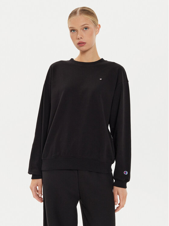 Champion Champion Mikina 116254 Čierna Loose Fit
