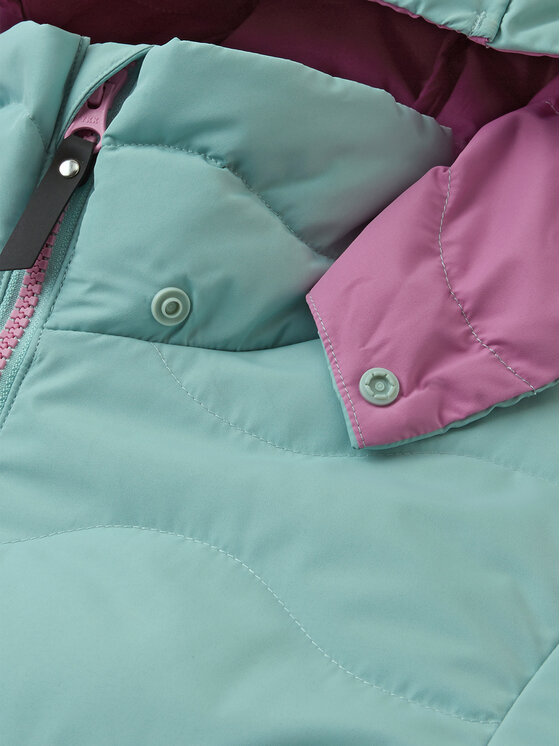 Reima Reima Vatovaná bunda Fossila 5100058B Zelená Regular Fit