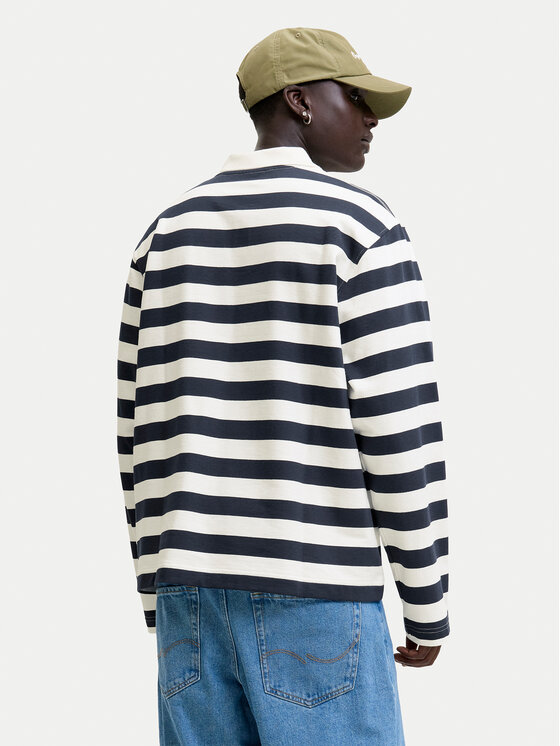 Jack & Jones Jack & Jones Tricou polo Bleecker 12285805 Bleumarin Loose Fit
