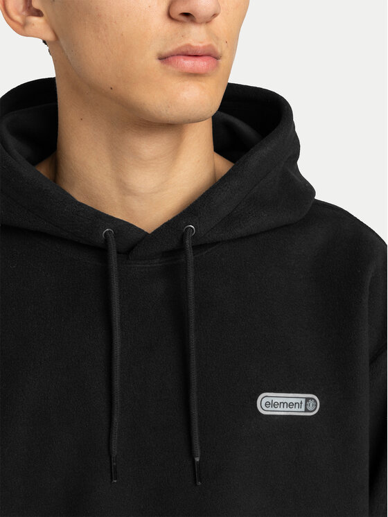 Element Element Sweatshirt Capsule Rain Polar Po ELYFT00203 Schwarz Relaxed Fit