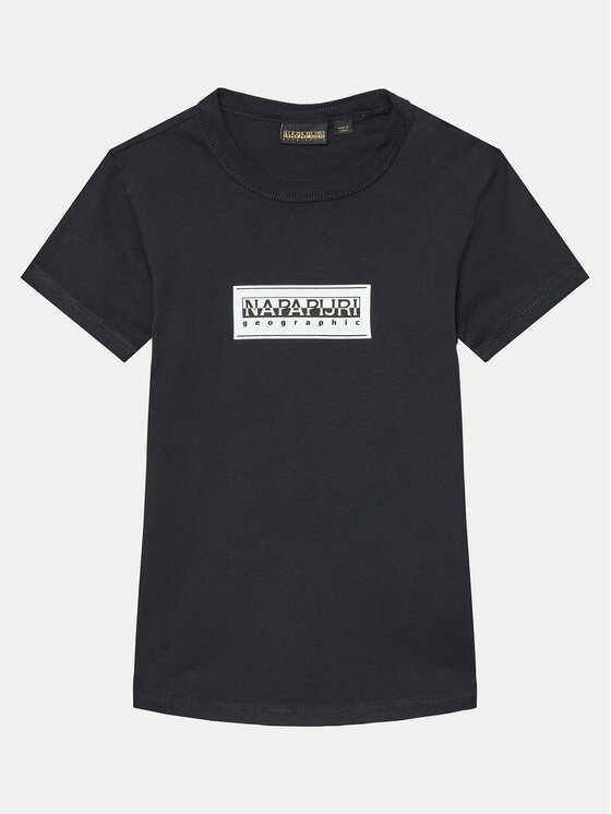 Napapijri Tričko S-Chamois NP0A4HYL M Čierna Regular Fit