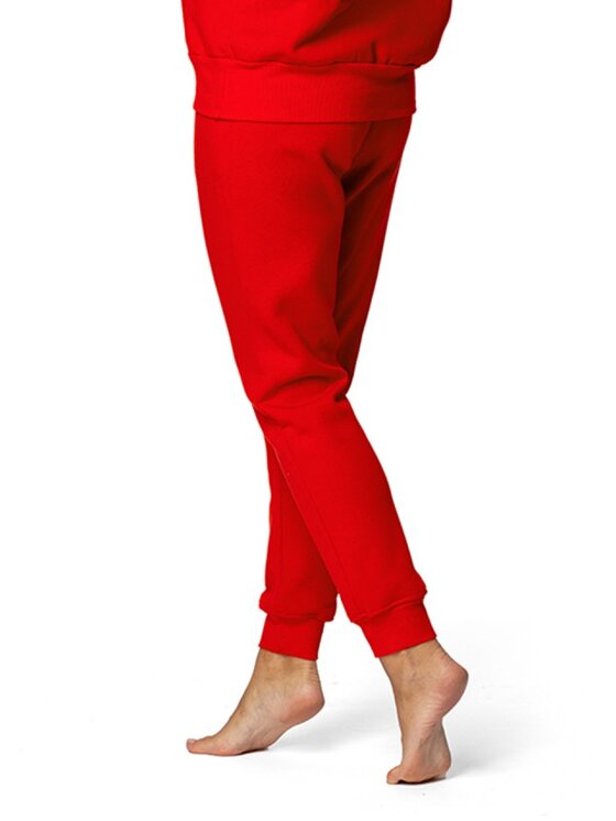 DKaren Sport DKaren Sport Spodnie dresowe DK-K-B6 Czerwony Regular Fit