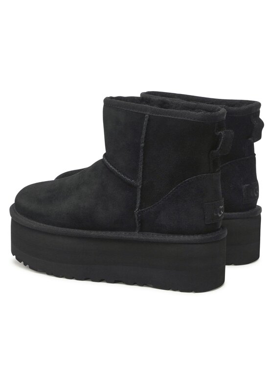 Ugg Ugg Sniego batai W Classic Mini Platform 1134991 Juoda