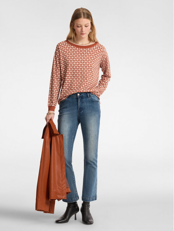 Elena Mirò Elena Mirò Jeans P473P100326N024 Blu Flare Fit