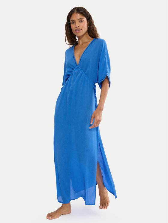 Triumph Triumph Pludmales kleita Beach MyWear 10226462 Zils Relaxed Fit