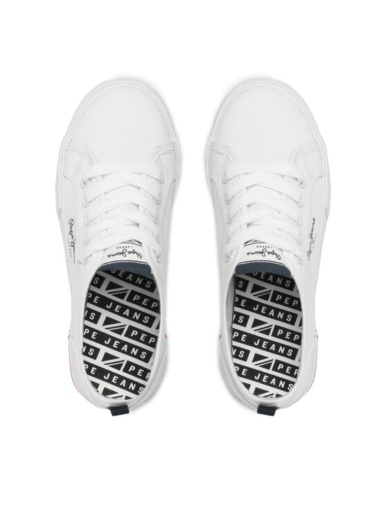 Pepe Jeans Pepe Jeans Tenisice Brady Basic Boy PBS30549 Bijela