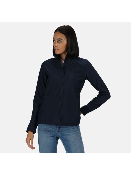 Regatta Regatta Kurtka softshell RG3561 Granatowy Long Fit