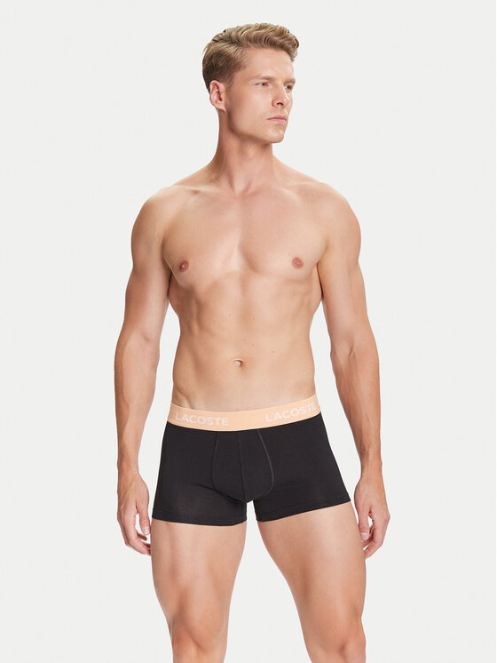 Lacoste Lacoste Set di 5 boxer 5H1292 Nero