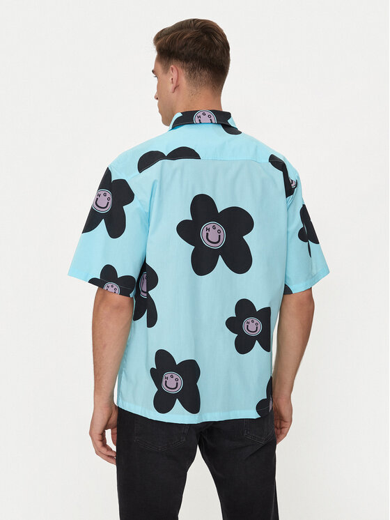 HUGO Hugo Marškiniai Eligino 50513855 Mėlyna Oversize