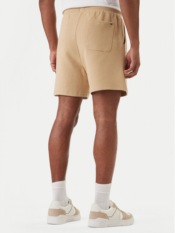 Tommy Jeans Tommy Jeans Pantaloncini sportivi Signature DM0DM23017 Beige Regular Fit