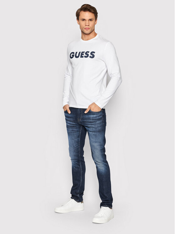 Guess Guess Traperice Miami M2YAN1 D4Q41 Tamnoplava Skinny Fit
