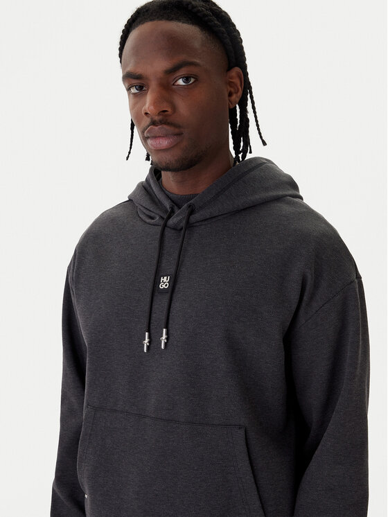 HUGO HUGO Pulóver Dineo 50553395 Szürke Relaxed Fit