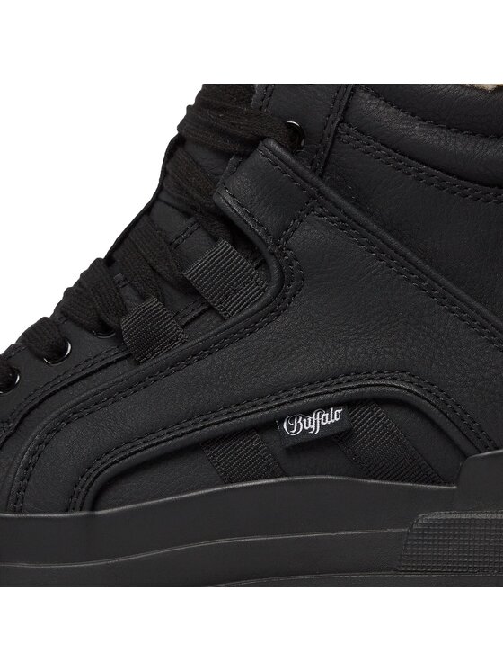 Buffalo Buffalo Sneakersy Aspha Nc Mid Warm 1622186 Čierna