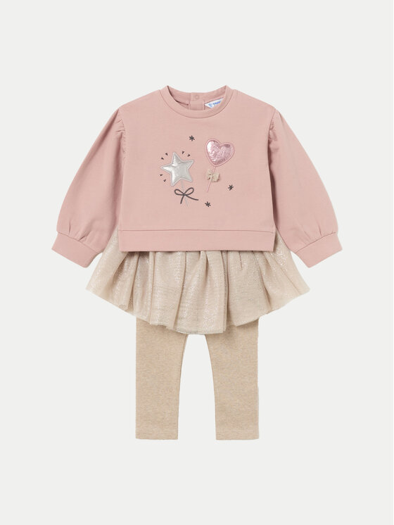 Mayoral Mayoral Set Sweatshirt und Leggings 2712 Bunt Regular Fit