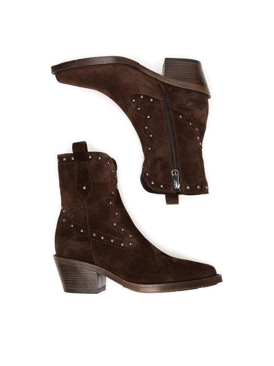 Eva Minge Eva Minge Cowboystiefel PHASELIS-0782. Braun
