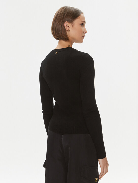 PINKO Pinko Πουλόβερ Puzzola 101929 A16Z Μαύρο Regular Fit