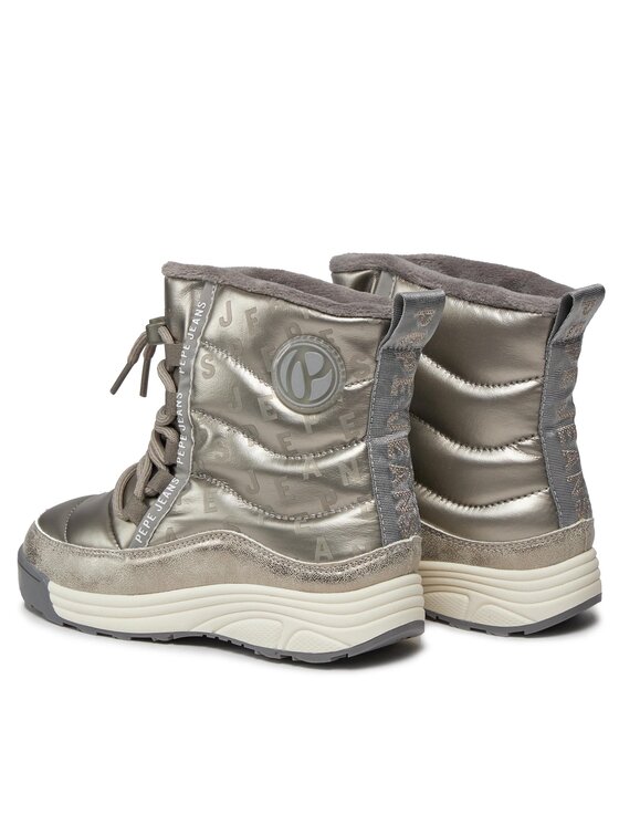 Pepe Jeans Pepe Jeans Čizme za snijeg PGS50193 Srebrna