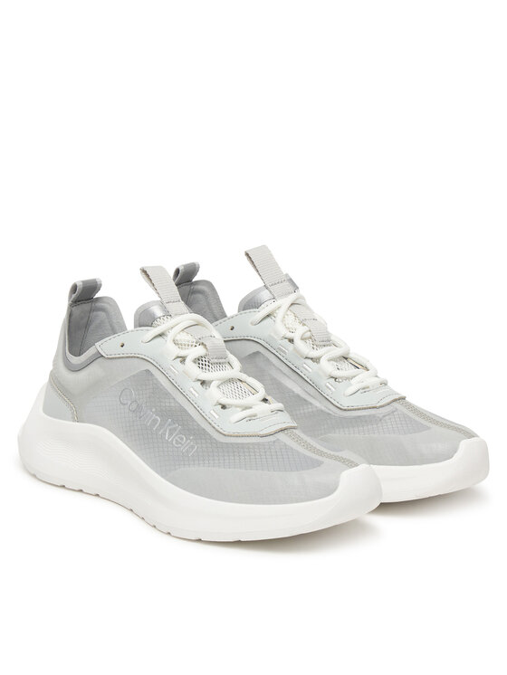 Calvin Klein Calvin Klein Sneakersy Light Eva Run Lup Transp Ripst HW0HW02998 Sivá