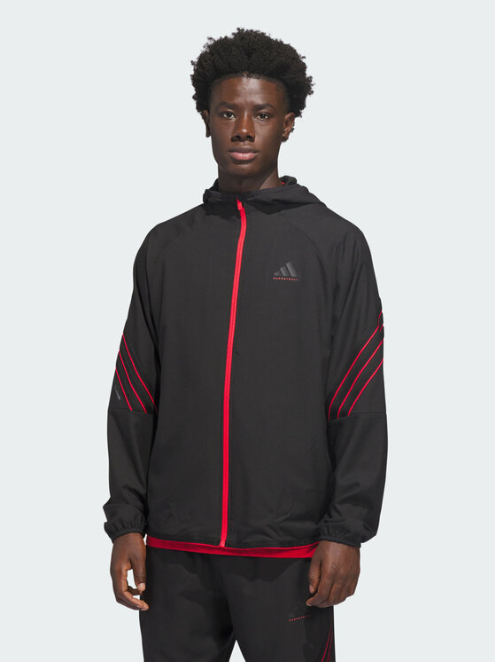 adidas adidas Bluza techniczna 158907 Czarny Regular Fit
