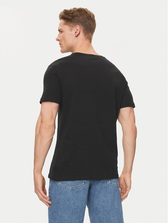 United Colors Of Benetton United Colors Of Benetton T-Shirt 3P7XU108X Μαύρο Regular Fit