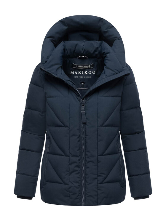 Marikoo Marikoo Kurtka zimowa Kuschelnasee Niebieski Regular Fit