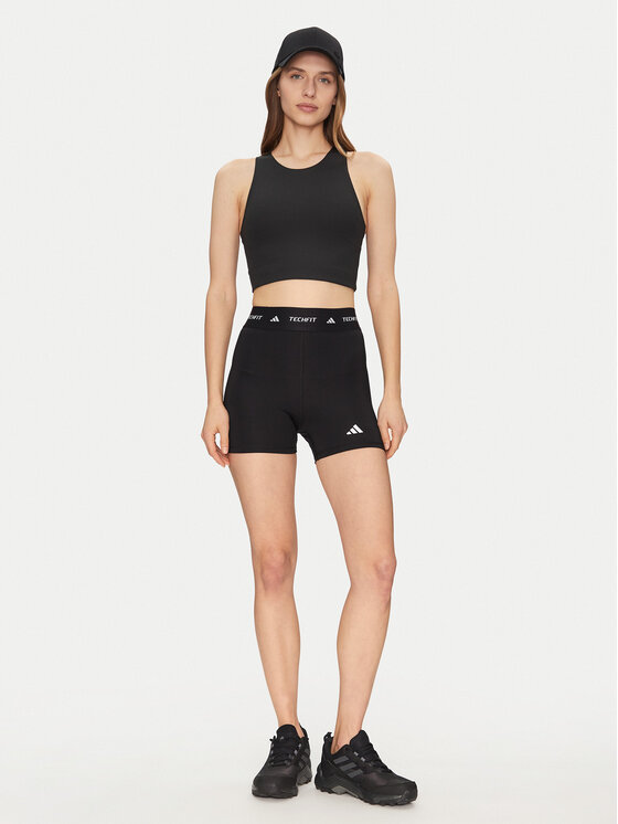 adidas adidas Pantaloni scurți sport TECHFIT Compression IT2275 Negru Slim Fit