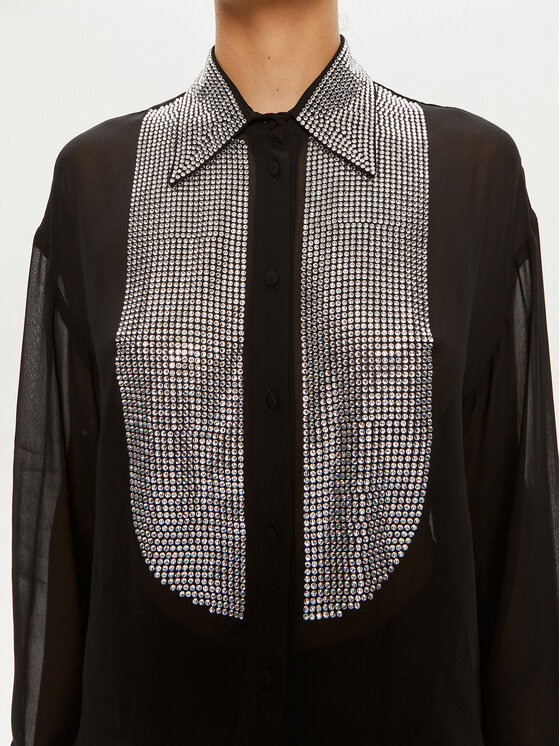 PINKO Pinko Πουκάμισο Circe Camicia 102855 A1N5 Μαύρο Regular Fit
