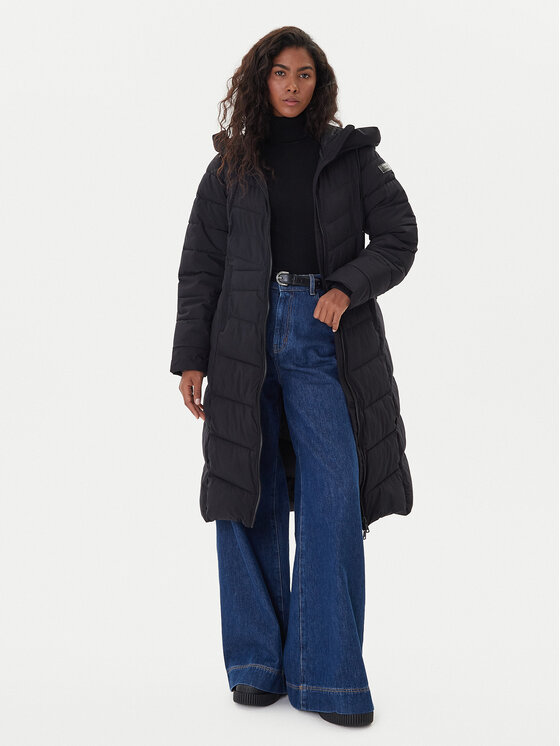 ONLY ONLY Ziemas jaka Juliet 15353149 Melns Regular Fit