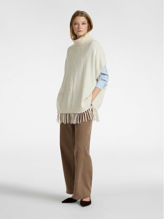 Elena Mirò Elena Mirò Cardigan S741E003464N002 Bianco Regular Fit