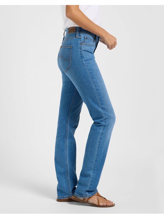 Lee Lee Jeans MARION STRAIGHT Blu Straight Leg