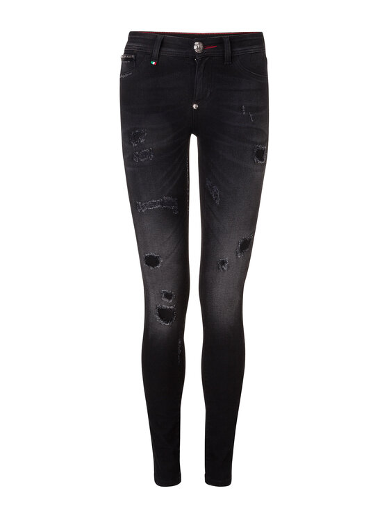 PHILIPP PLEIN PHILIPP PLEIN Džegínsy 30796 Čierna
