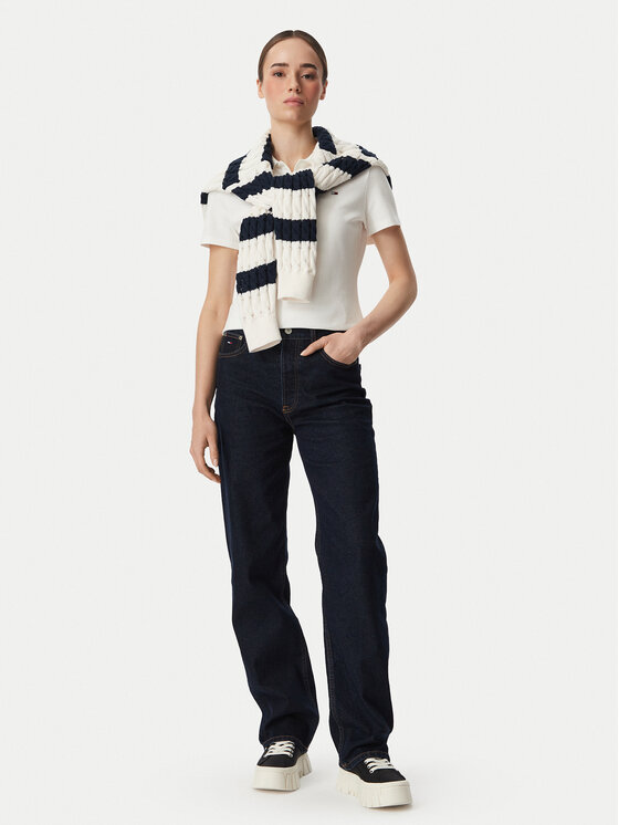 Tommy Jeans Tommy Jeans Jeans hlače DW0DW23030 Mornarsko modra Straight Fit