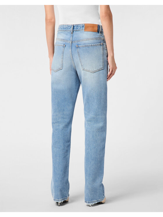 PHILIPP PLEIN PHILIPP PLEIN Jeansy 27203 Modrá