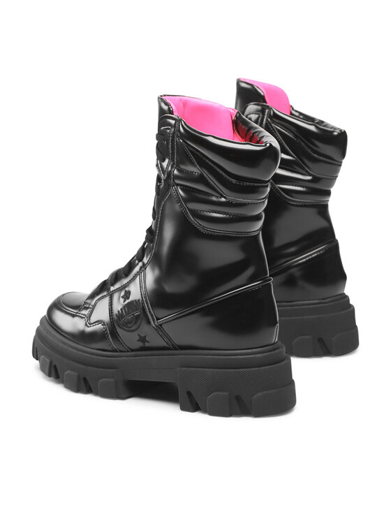 Chiara Ferragni Chiara Ferragni Bakancs CF3039-001 Fekete