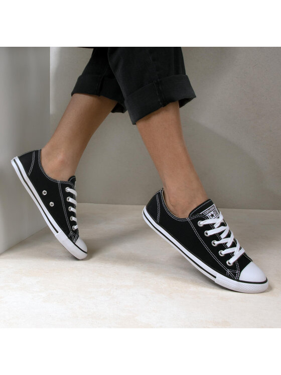 Converse Converse Trampki Chuck Taylor All Star Dainty Ox 530054C Czarny