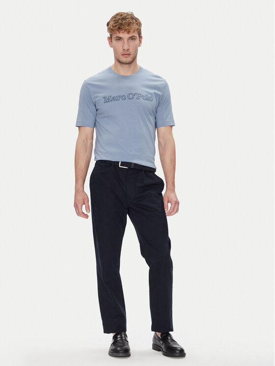 Marc O'Polo Marc O'Polo T-Shirt 526 2012 51154 Niebieski Regular Fit