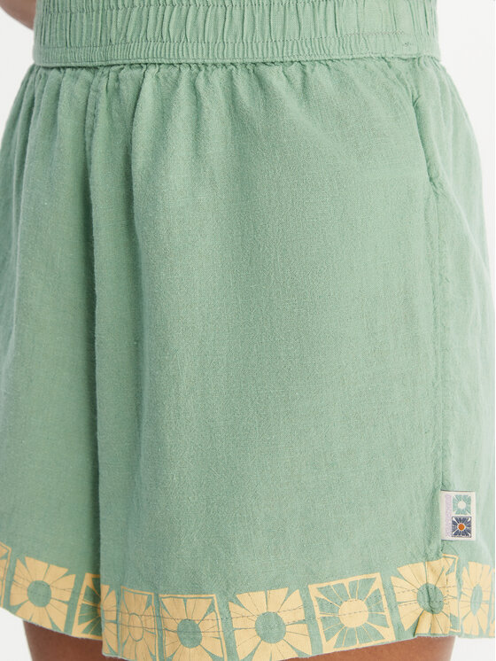 Quiksilver Quiksilver Pantaloncini di tessuto Bahamas EQWNS03090 Verde Regular Fit