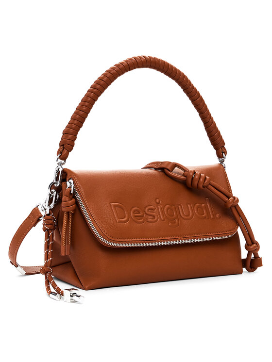 Desigual Desigual Ročna torba 25SAXPAM Rjava