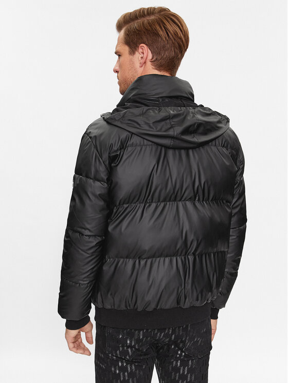 KARL LAGERFELD KARL LAGERFELD Télikabát 505045 534556 Fekete Regular Fit