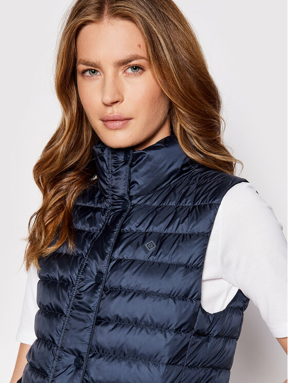Gant Gilet Light Down Gilet 4700210 Bleu marine Regular Fit