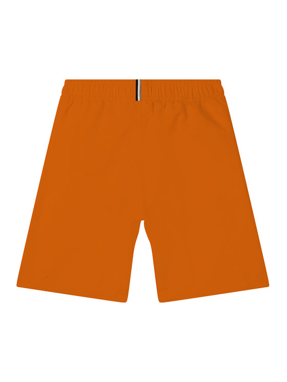 BOSS Boss Plaukimo šortai J24846 S Oranžinė Regular Fit