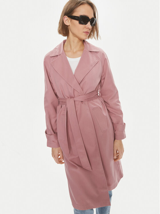 Vero Moda Vero Moda Trench Lou 10257581 Ružičasta Regular Fit