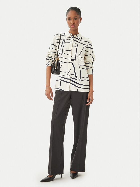 Tommy Hilfiger Tommy Hilfiger Риза WW0WW49611 Светлобежов Regular Fit