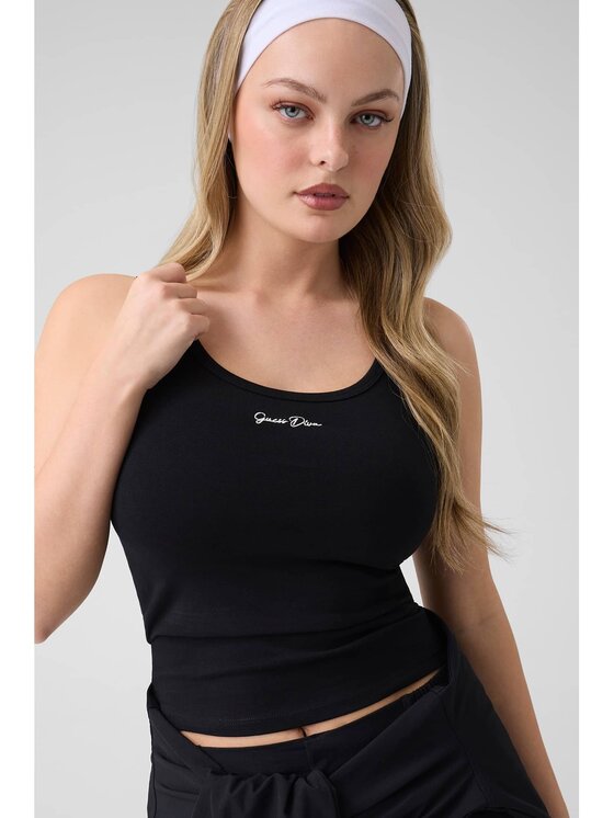 Guess Guess Top 183068 Černá Classic Fit