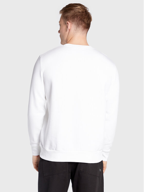 Felpa Silver Tab 38423-0021 Bianco Regular Fit