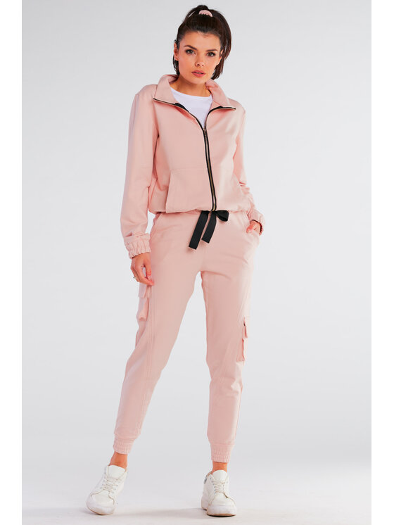 Infinite You Infinite You Bluza M246 Różowy Basic Fit