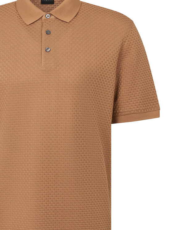 Bugatti Bugatti Polo 8150-75104C Beige Regular Fit